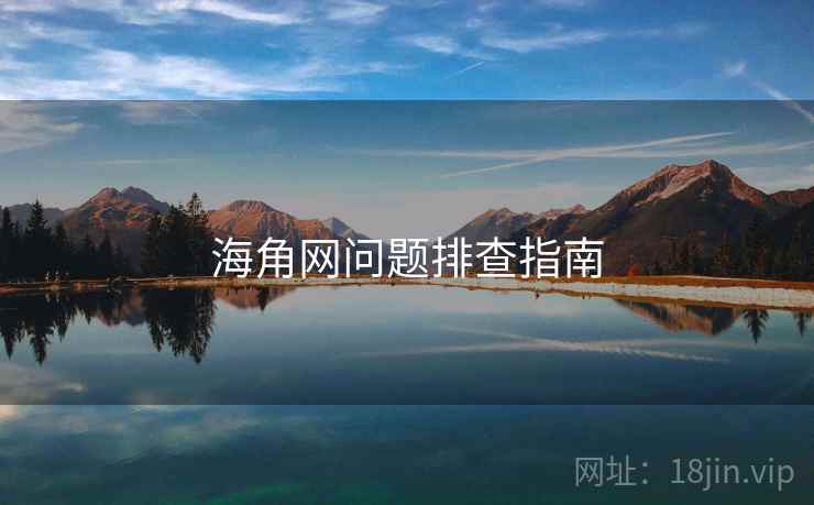 海角网问题排查指南  第1张
