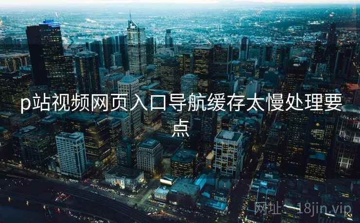 p站视频网页入口导航缓存太慢处理要点  第2张